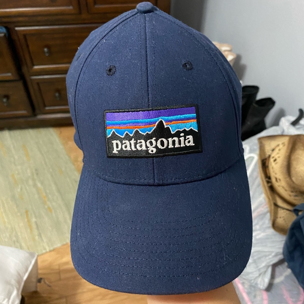 Patagonia navy blue hat